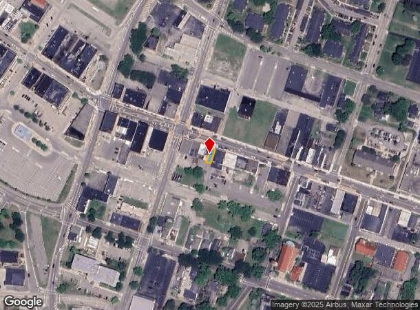  1316 Central Ave, Middletown, OH Parcel Map