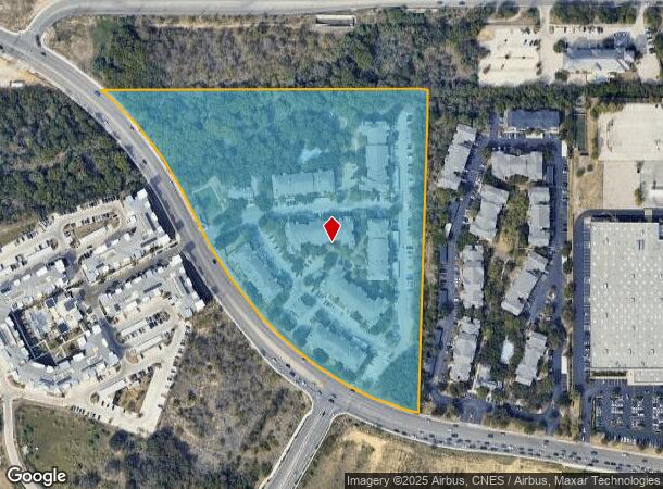  5803 Utsa Blvd, San Antonio, TX Parcel Map