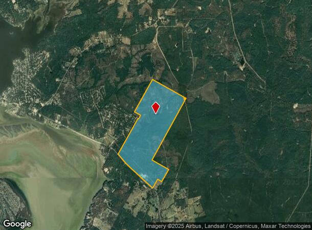 Barretts Landing Rd, Trinity, TX Parcel Map