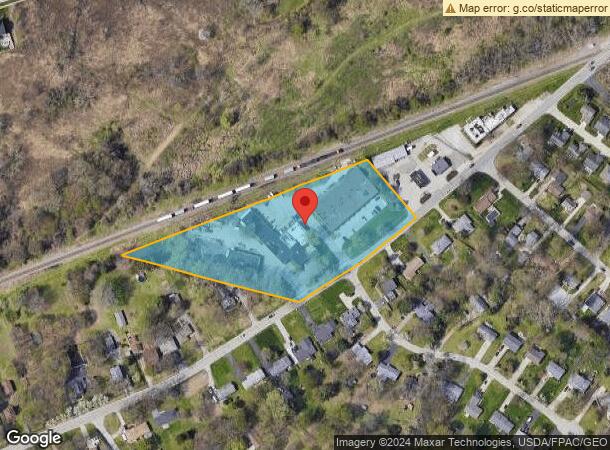  1630 W Jackson St, Painesville, OH Parcel Map