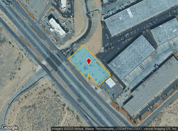 12025 Gateway Blvd E, Socorro, TX Parcel Map