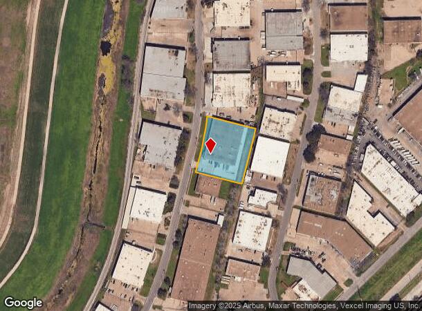  1300 Round Table Dr, Dallas, TX Parcel Map