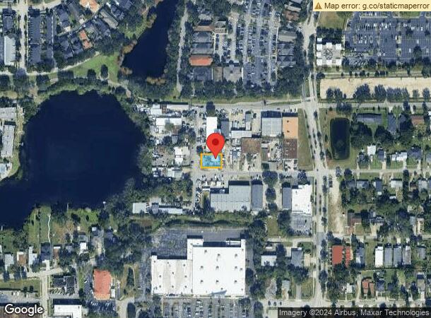  4205 Daubert St, Orlando, FL Parcel Map