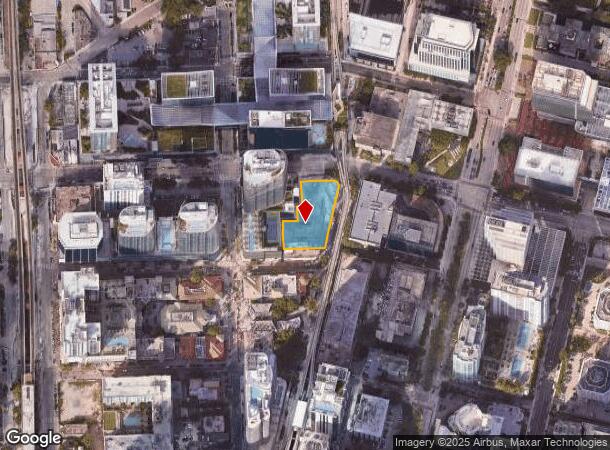 830 Brickell Plz, Miami, FL Parcel Map