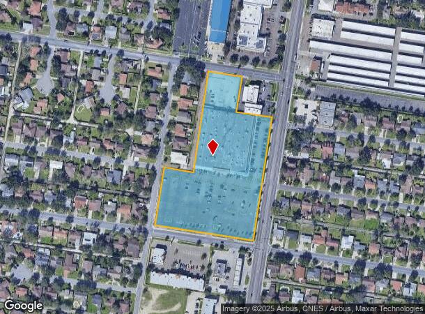  2901 N 23Rd St, Mcallen, TX Parcel Map