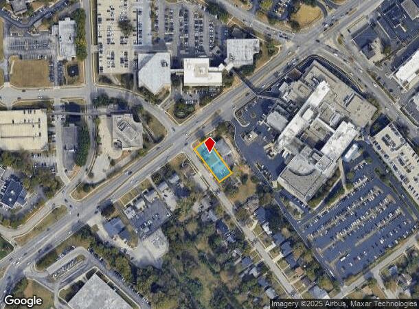  1594 Harrodsburg Rd, Lexington, KY Parcel Map