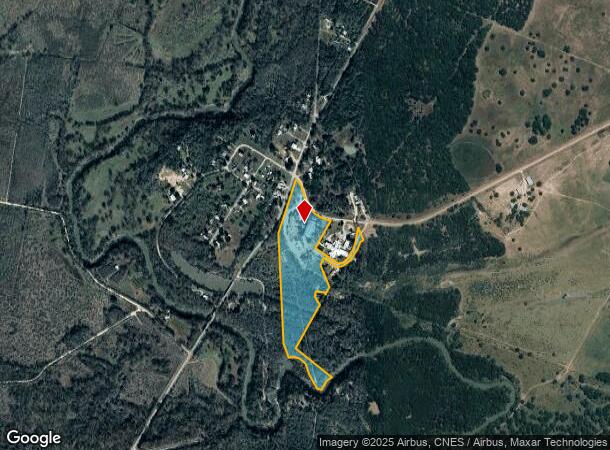 Fm 1586, Ottine, TX Parcel Map