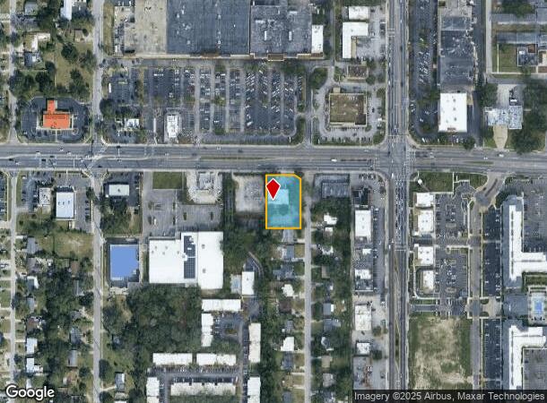  5411 E Busch Blvd, Temple Terrace, FL Parcel Map
