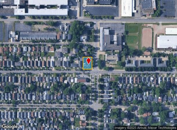 856 Amherst St, Buffalo, NY Parcel Map