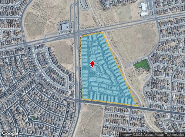 2300 Diamond Mesa Trl Sw, Albuquerque, NM Parcel Map