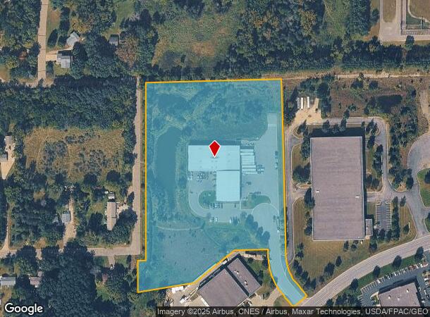  7385 Apollo Ct, Circle Pines, MN Parcel Map