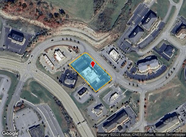  180 White Oaks Blvd, Bridgeport, WV Parcel Map