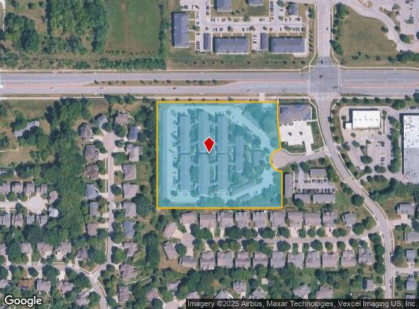5121 Congressional Cir, Lawrence, KS Parcel Map