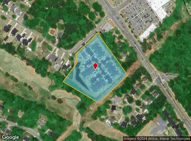  1000 Reef Ct, Holly Springs, NC Parcel Map