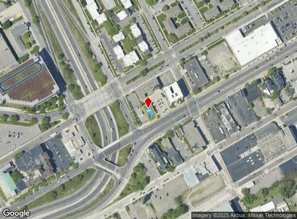  975 E Jefferson Ave, Detroit, MI Parcel Map