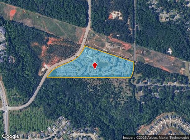  301 S Corder Rd, Warner Robins, GA Parcel Map