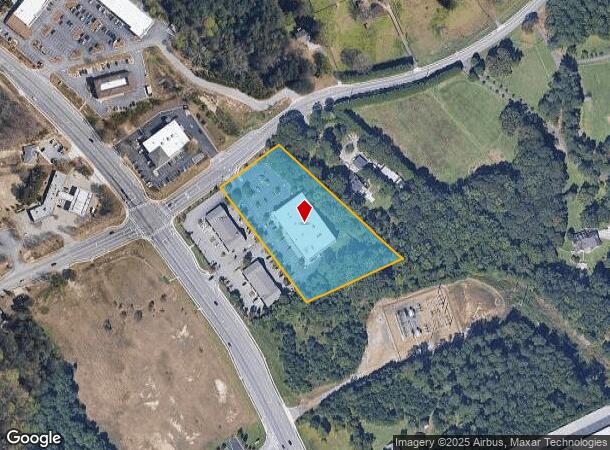  1250 Jim Moore Rd, Dacula, GA Parcel Map