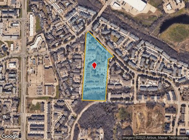  2197 S Uecker Ln, Lewisville, TX Parcel Map