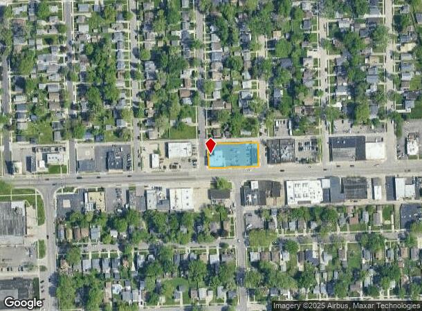  638 W 9 Mile Rd, Hazel Park, MI Parcel Map