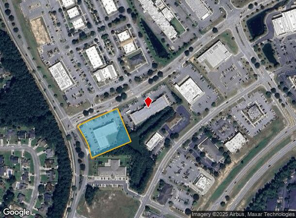  1009 N Towne Center Blvd, Pooler, GA Parcel Map