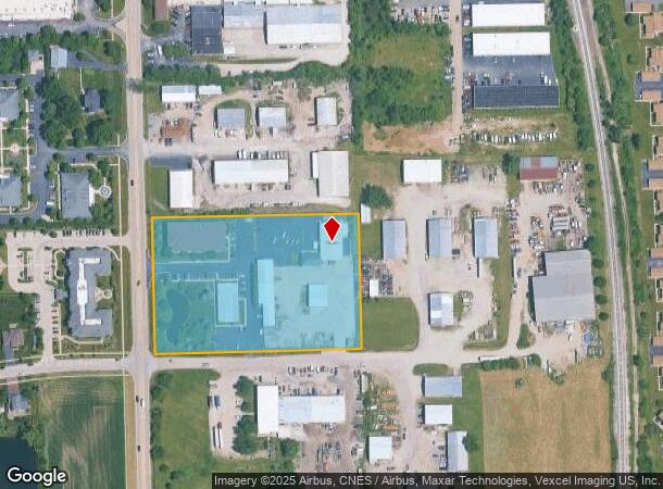  1080 S Cedar Rd, New Lenox, IL Parcel Map