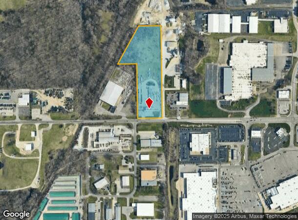  731 W Ireland Rd, South Bend, IN Parcel Map