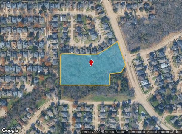 2705 Buxton Dr, Grand Prairie, TX Parcel Map