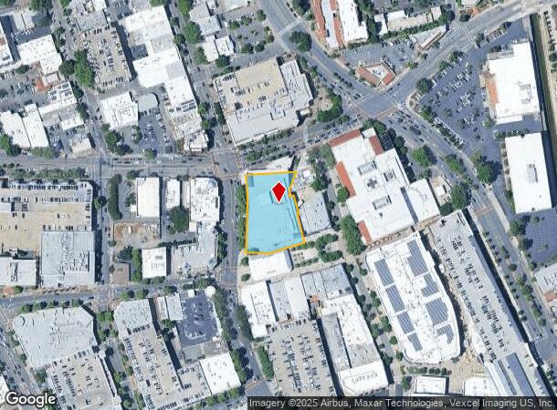 1000 S Main St, Walnut Creek, CA Parcel Map