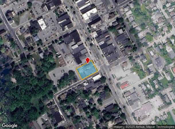 254 S Main St, Canandaigua, NY Parcel Map