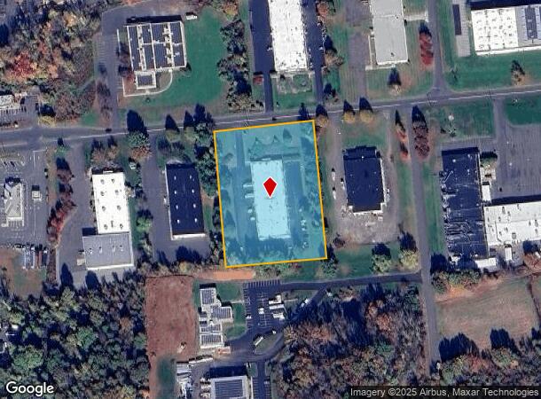  8 Thompson Rd, East Windsor, CT Parcel Map