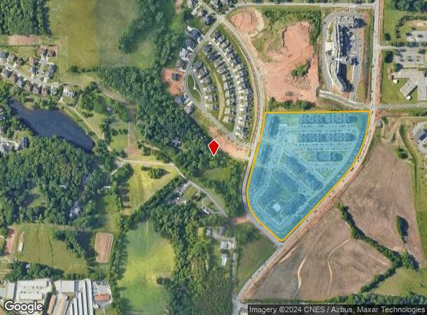  5505 Belmont Dr, Winston Salem, NC Parcel Map