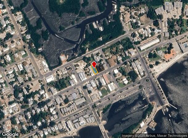 445 2Nd St, Cedar Key, FL Parcel Map