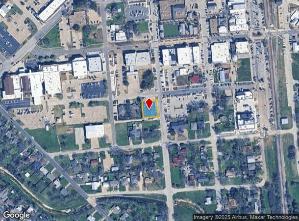 201 W Bufford St, Burleson, TX Parcel Map
