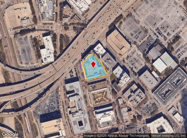 603 Munger Ave, Dallas, TX Parcel Map