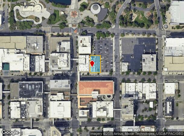  520 W Main Ave, Spokane, WA Parcel Map