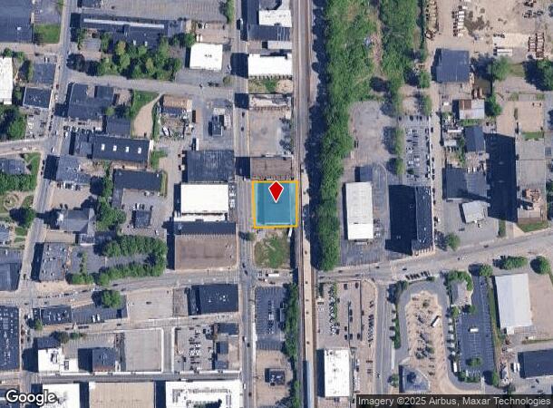  21 N Montello St, Brockton, MA Parcel Map