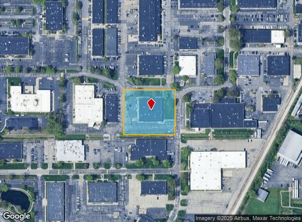 6405 Castleway Ct, Indianapolis, IN Parcel Map