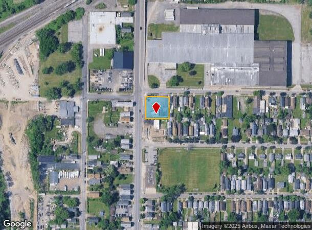  1389 Bailey Ave, Buffalo, NY Parcel Map