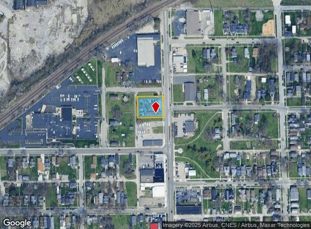  1914 Fairfield Ave, Fort Wayne, IN Parcel Map