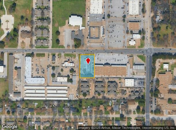 1704 W Randol Mill Rd, Arlington, TX Parcel Map