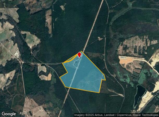  1150 Byrd Mills Rd, Bunnlevel, NC Parcel Map