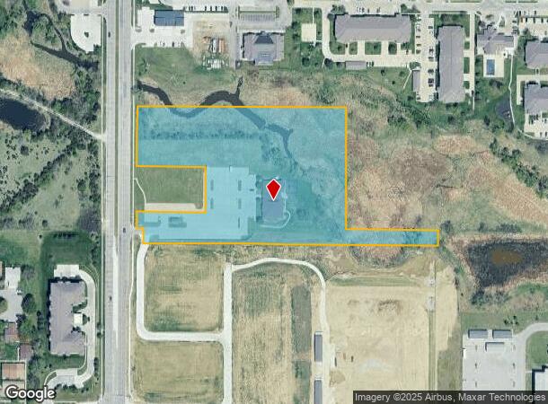 2730 Crossbridge Pl, Lincoln, NE Parcel Map