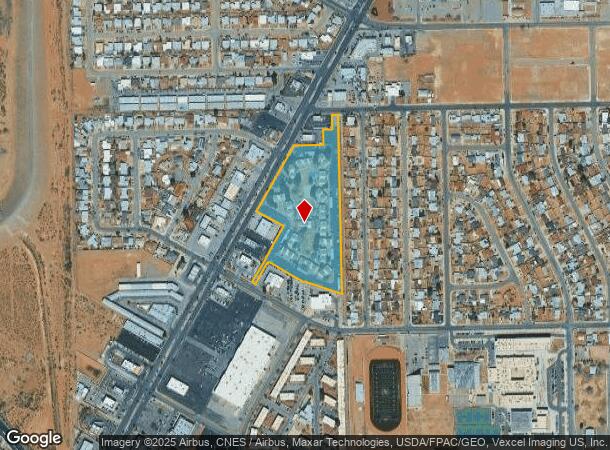 9550 Dyer St, El Paso, TX Parcel Map