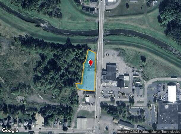 196 Seneca St, Hornell, NY Parcel Map