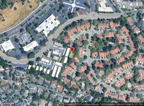  1327 Montego, Walnut Creek, CA Parcel Map