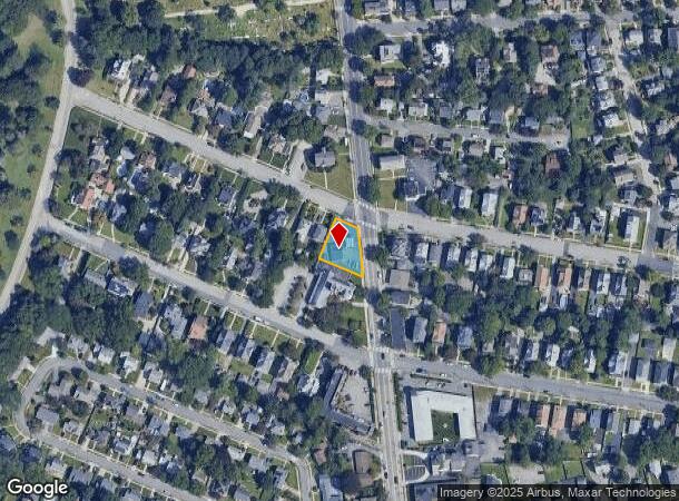 1647 Broad St, Cranston, RI Parcel Map