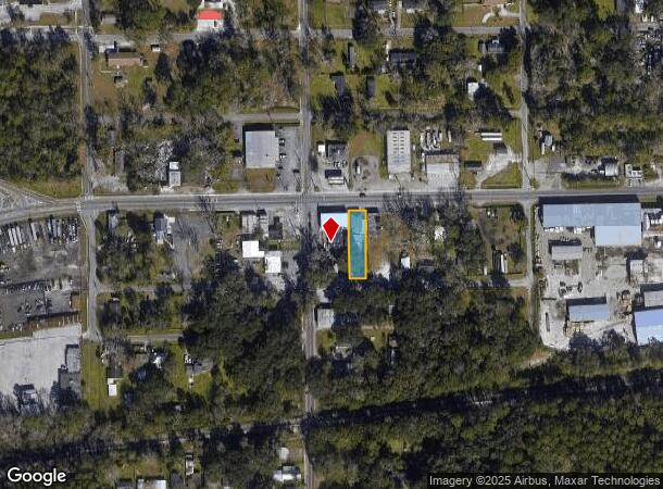 8068 W Beaver St, Jacksonville, FL Parcel Map