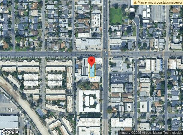  11712 Moorpark St, Studio City, CA Parcel Map