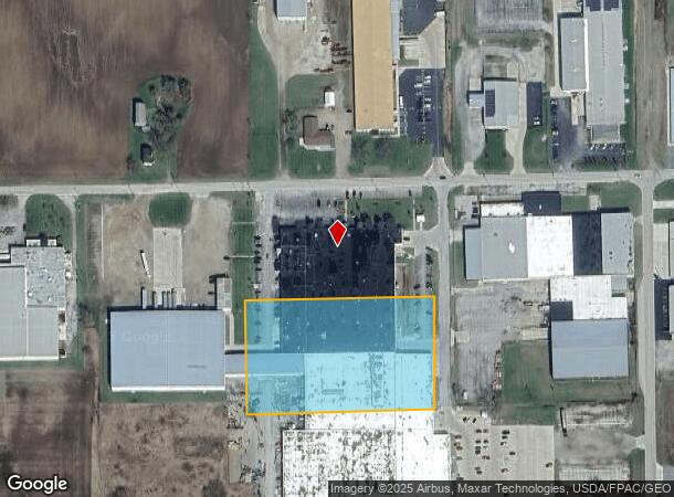555 W Linfoot St, Wauseon, OH Parcel Map