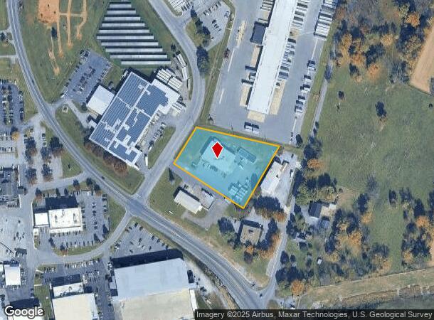 14515 Industry Dr, Hagerstown, MD Parcel Map